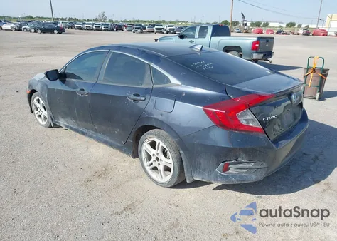 2016 Honda Civic Ex из США, поврежденный, VIN 19XFC1F30GE015608